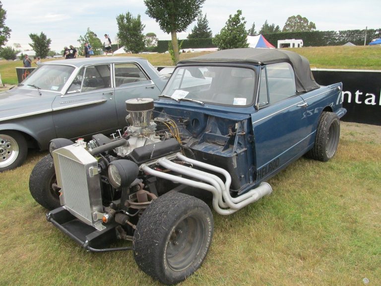 Triumph Herald, Baujahr 1962, in Seitenansicht