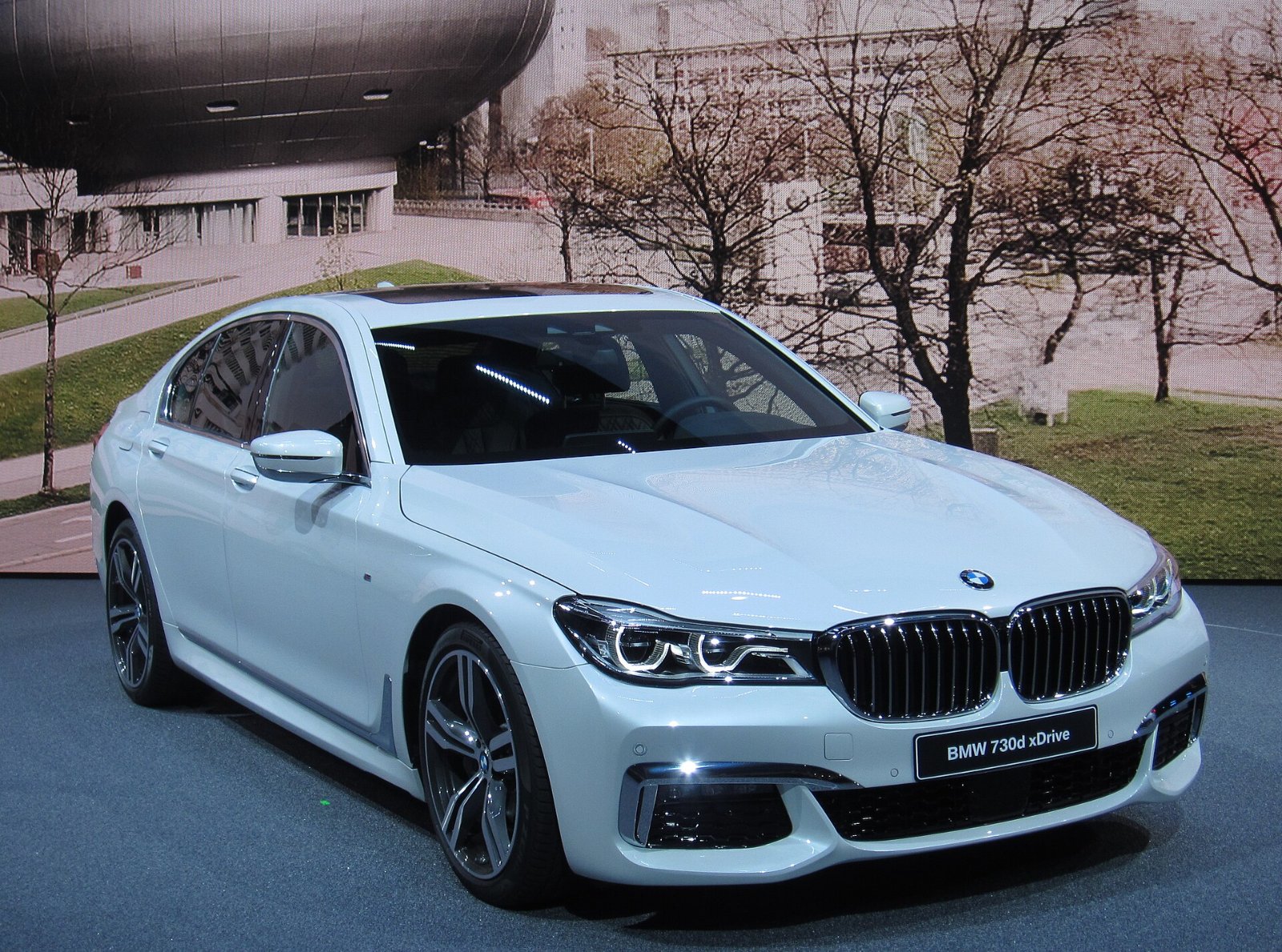 BMW 7er der Baureihe G11 in der Frontansicht